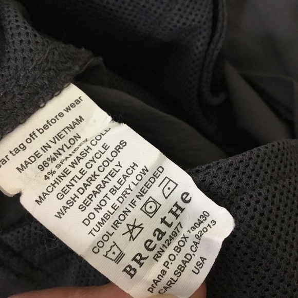 Prana Grey Jasmine Knicker Capri Hiking Pants 10 - Picture 7 of 10